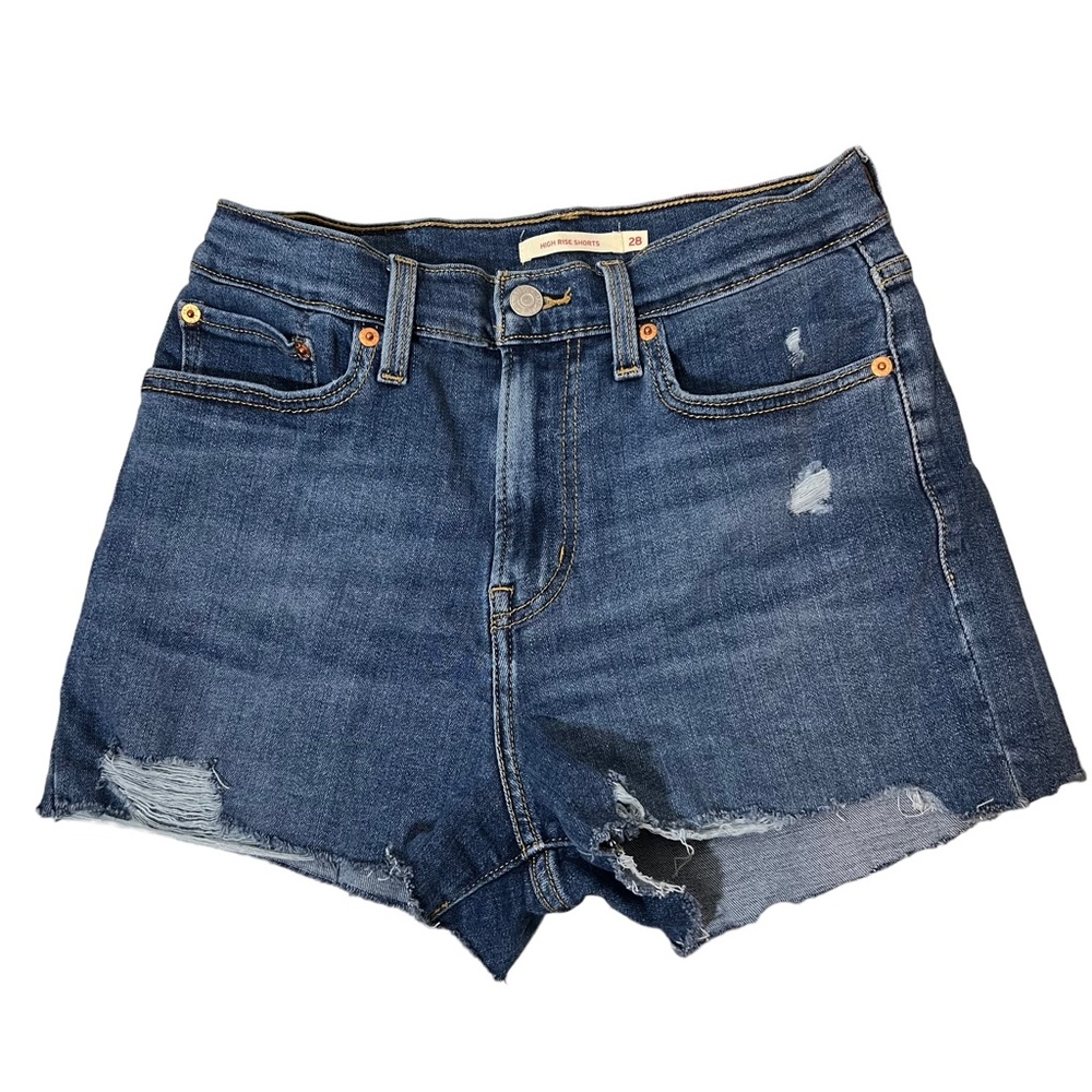 Levi’s Jeans High Rise Denim Shorts Size 28
